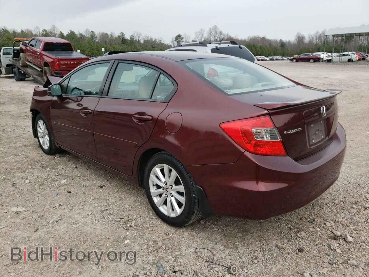 2012 HONDA CIVIC - VIN: 19XFB2F87CE053562 - Фото 2