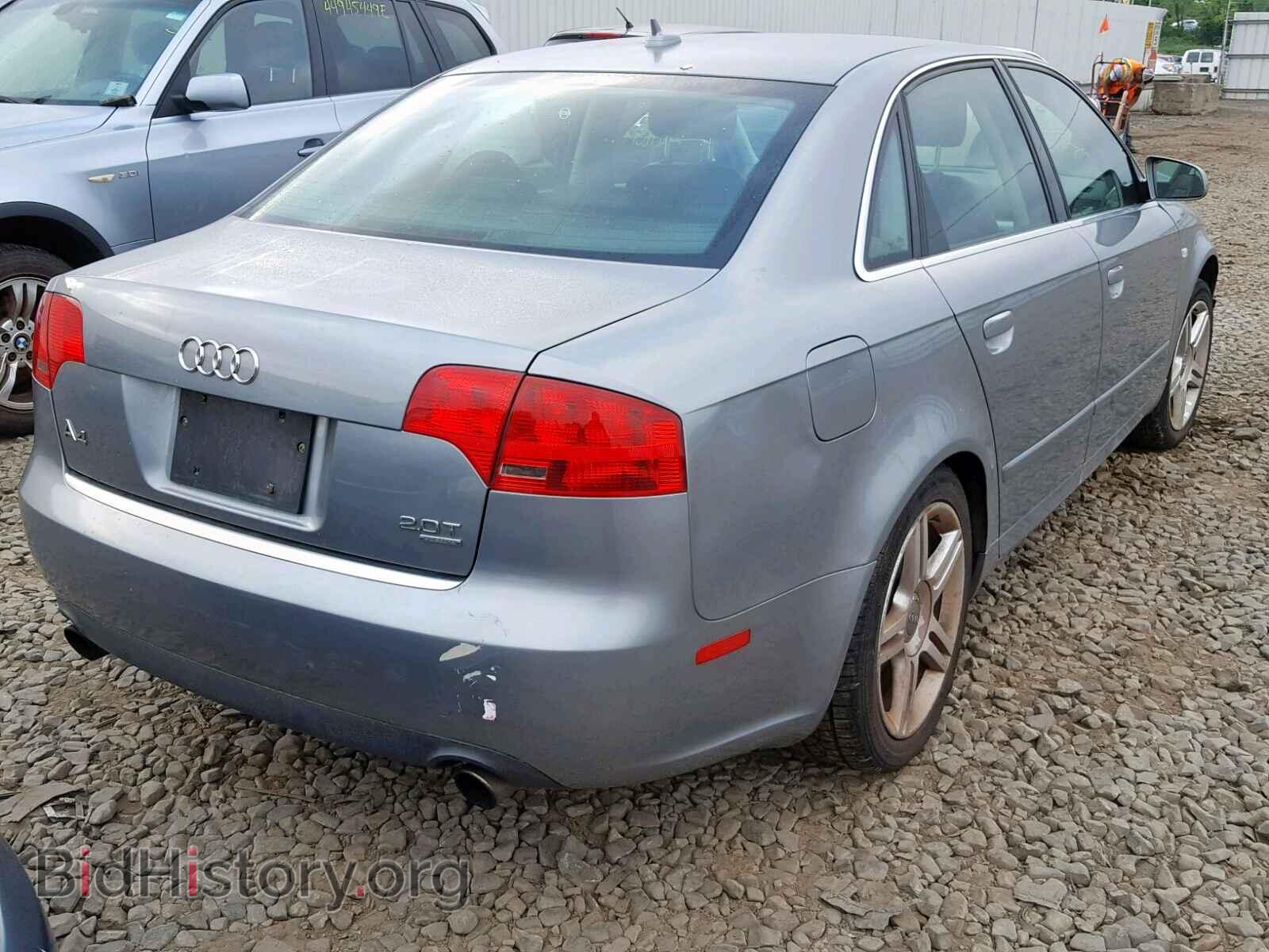 2007 AUDI A4 - VIN: WAUDF78E17A196055 - Фото 4