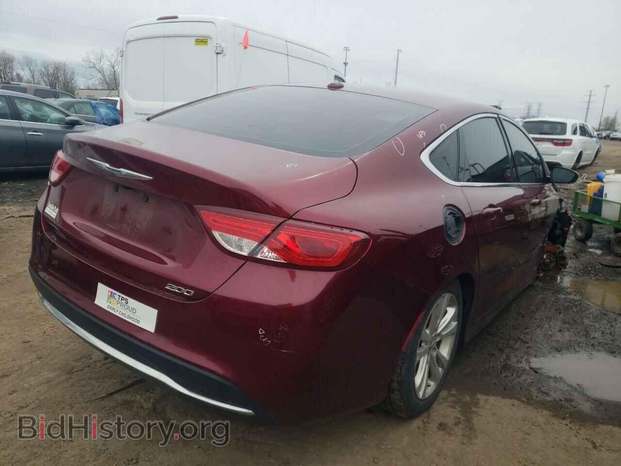 2015 CHRYSLER 200 - VIN: 1C3CCCAB4FN632778 - Фото 4