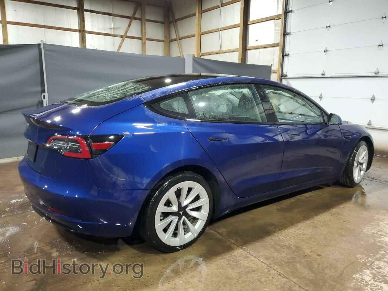 2022 TESLA MODEL 3 - VIN: 5YJ3E1EA2NF372261 - Photo 3