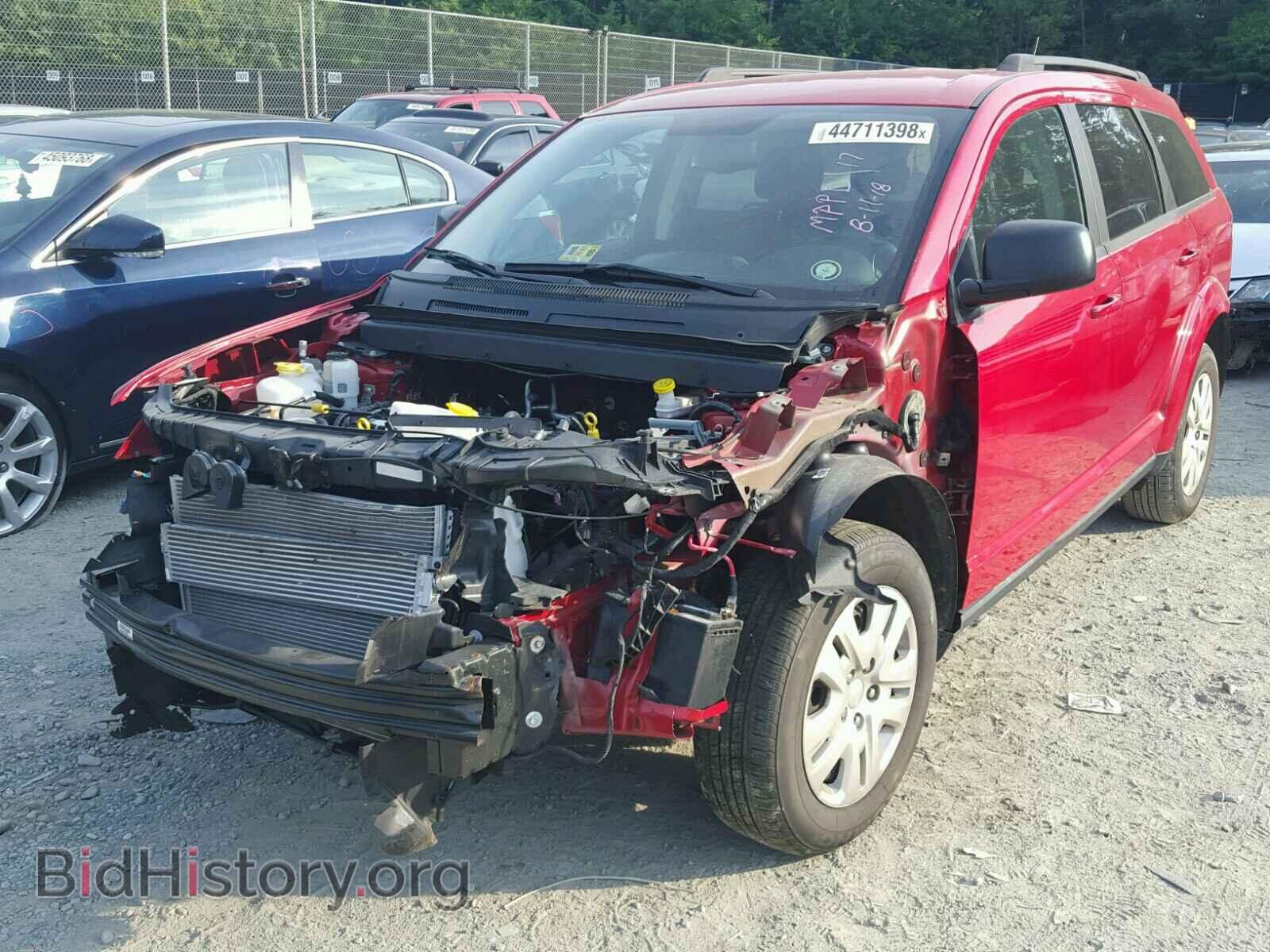 2017 DODGE JOURNEY SE - VIN: 3C4PDCABXHT524906 - Фото 2