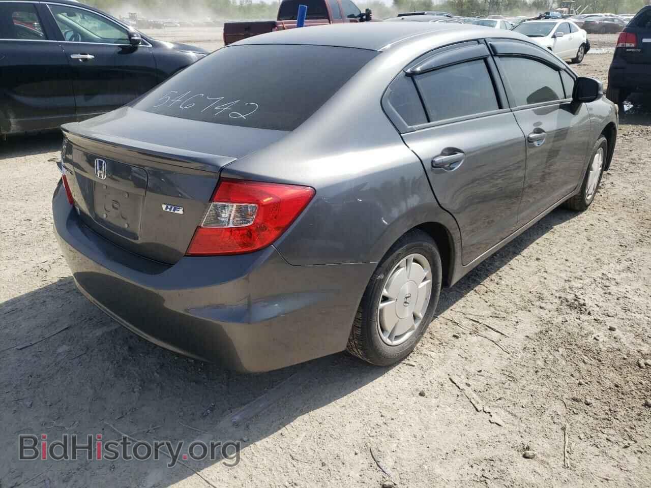 2012 HONDA CIVIC - VIN: 2HGFB2F63CH546742 - Photo 4