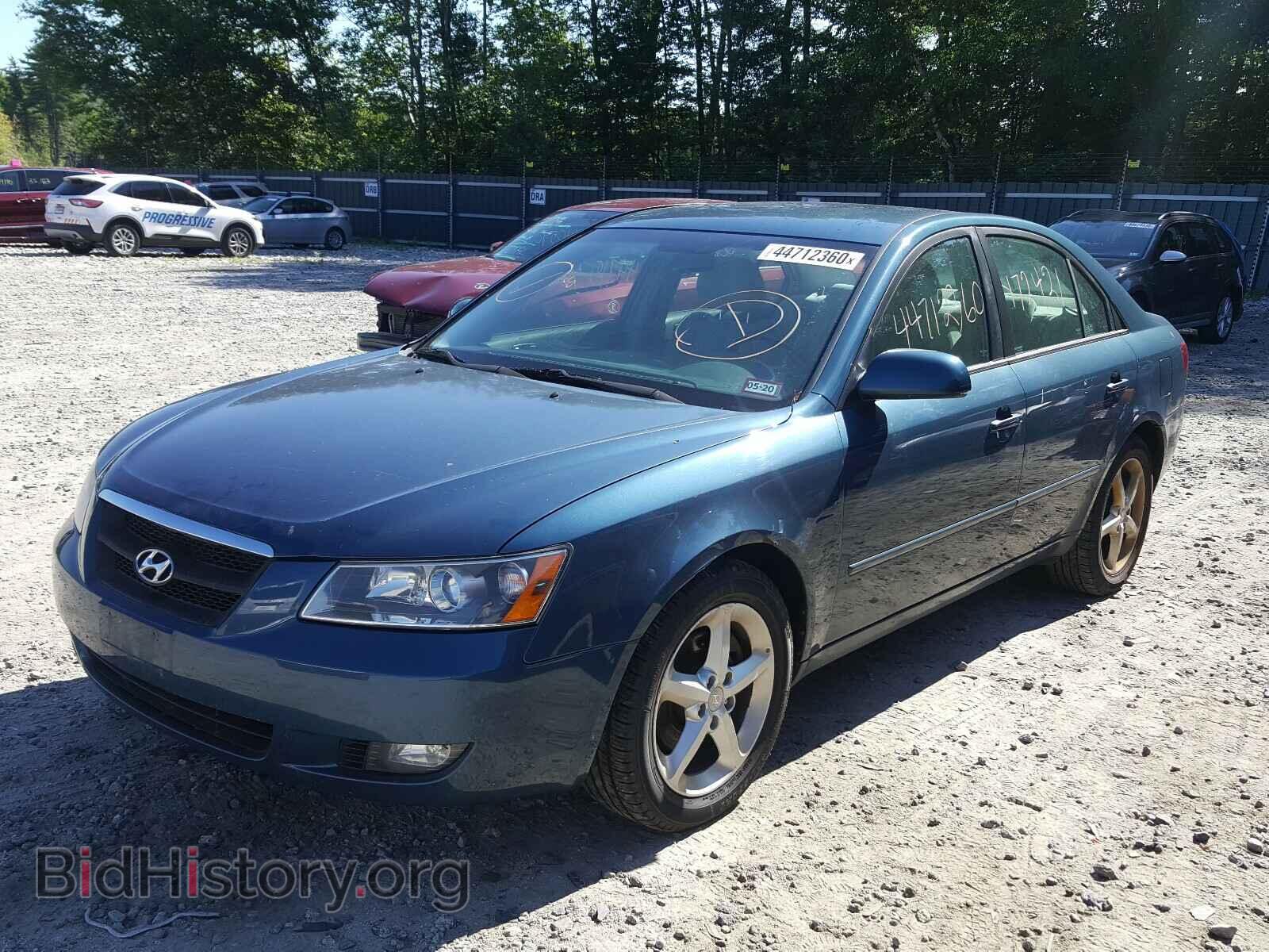 2007 HYUNDAI SONATA - VIN: 5NPEU46F27H206429 - Фото 2