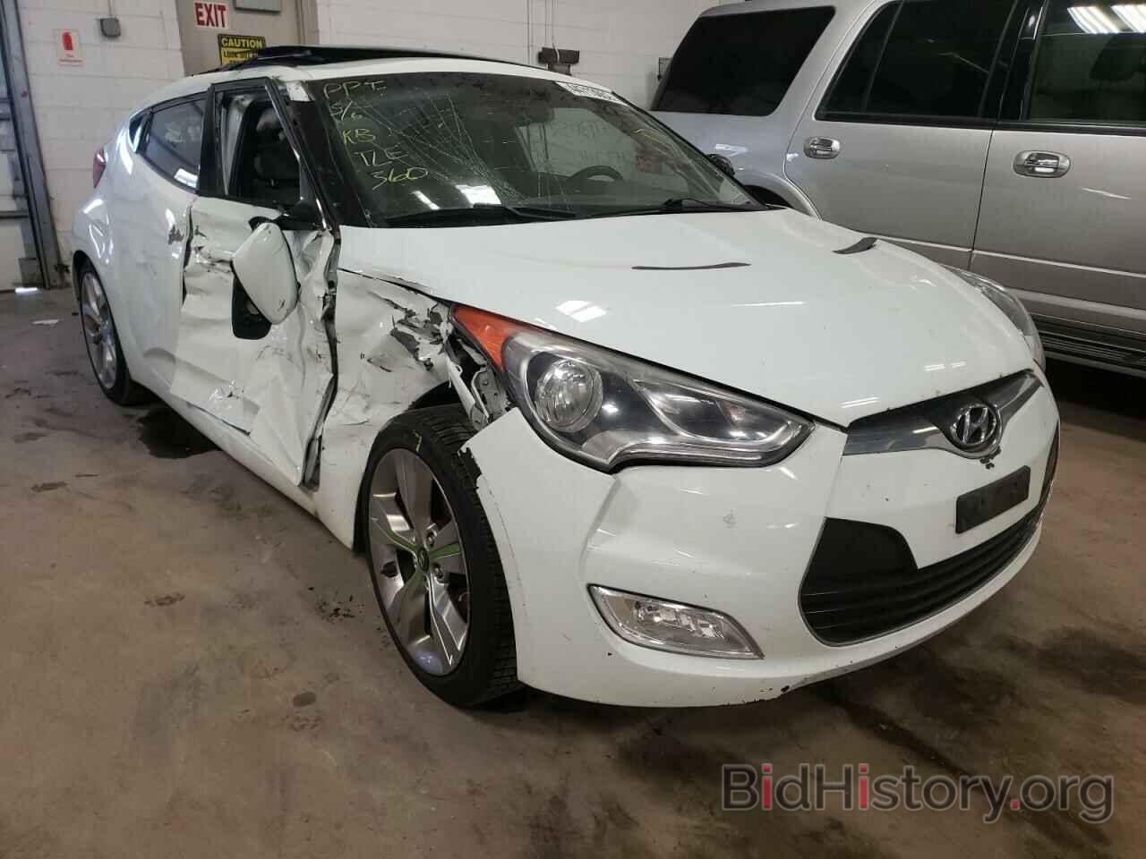 Photo KMHTC6AD9CU032804 - HYUNDAI VELOSTER 2012