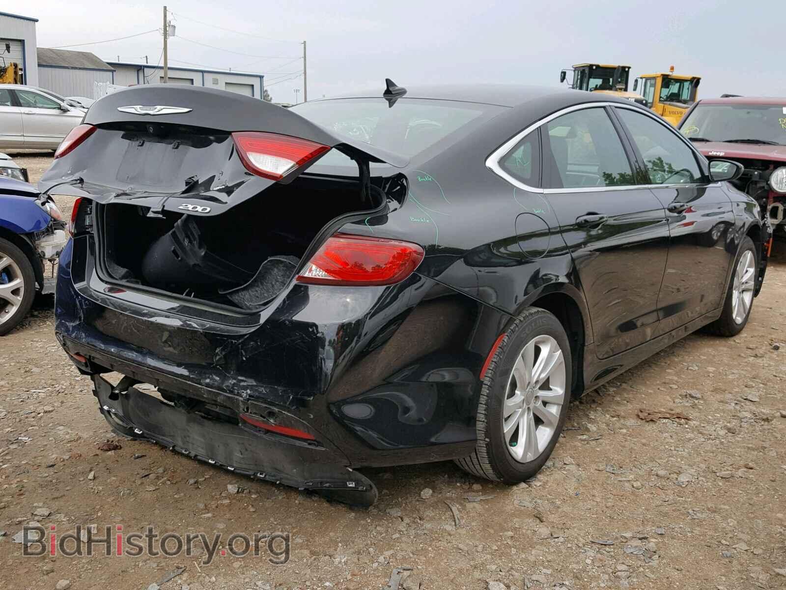 2015 CHRYSLER 200 - VIN: 1C3CCCAB7FN640809 - Photo 4