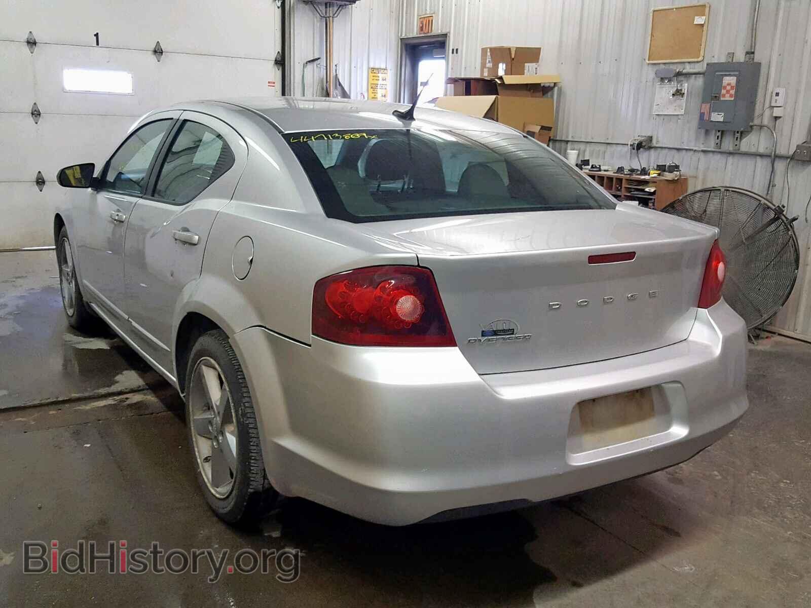 2011 DODGE AVENGER - VIN: 1B3BD4FB3BN553942 - Фото 3