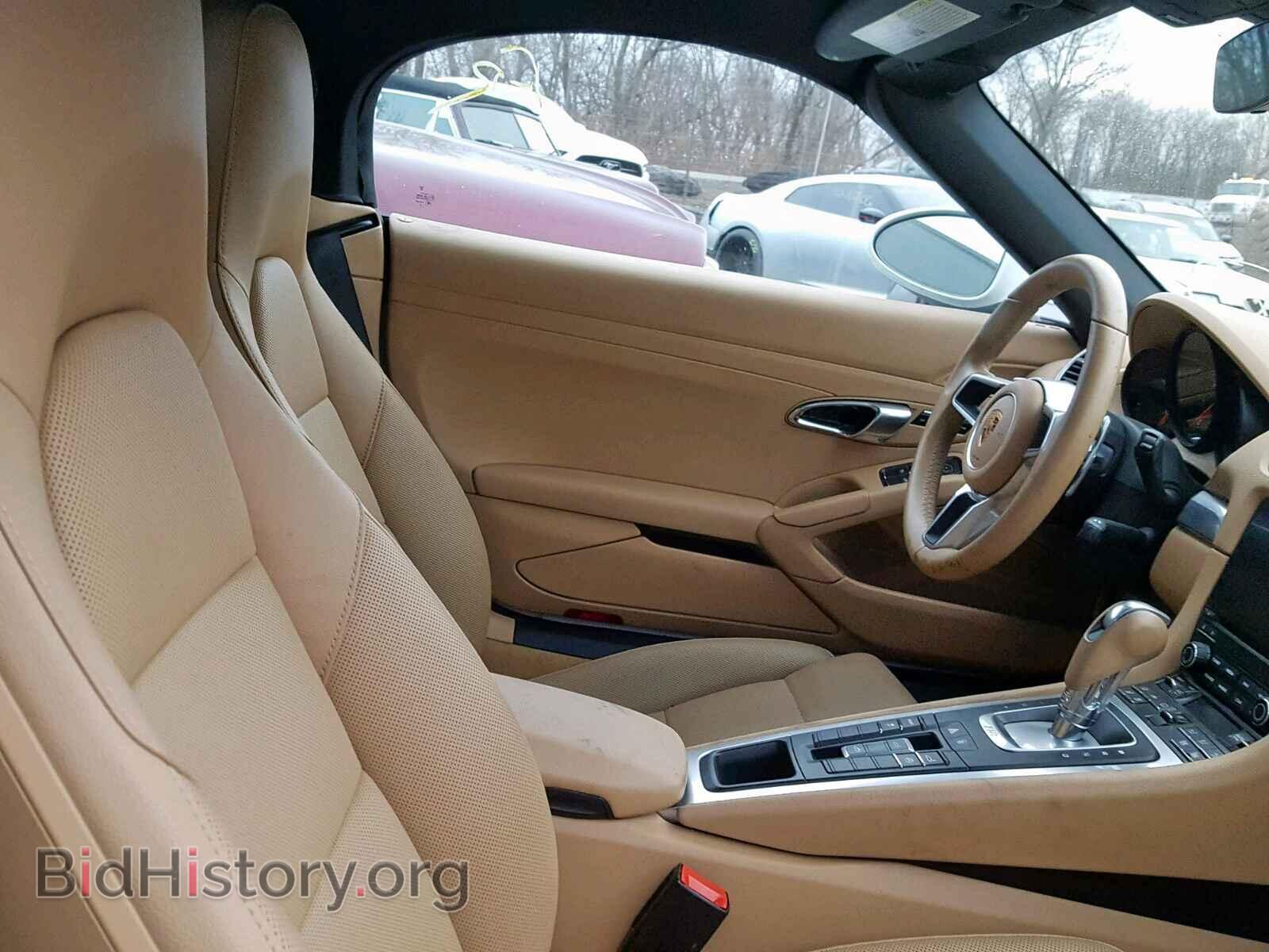 2017 PORSCHE BOXSTER - VIN: WP0CA2A87HS220214 - Фото 5