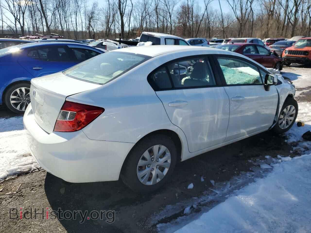 2012 HONDA CIVIC - VIN: 2HGFB2F51CH310338 - Фото 3