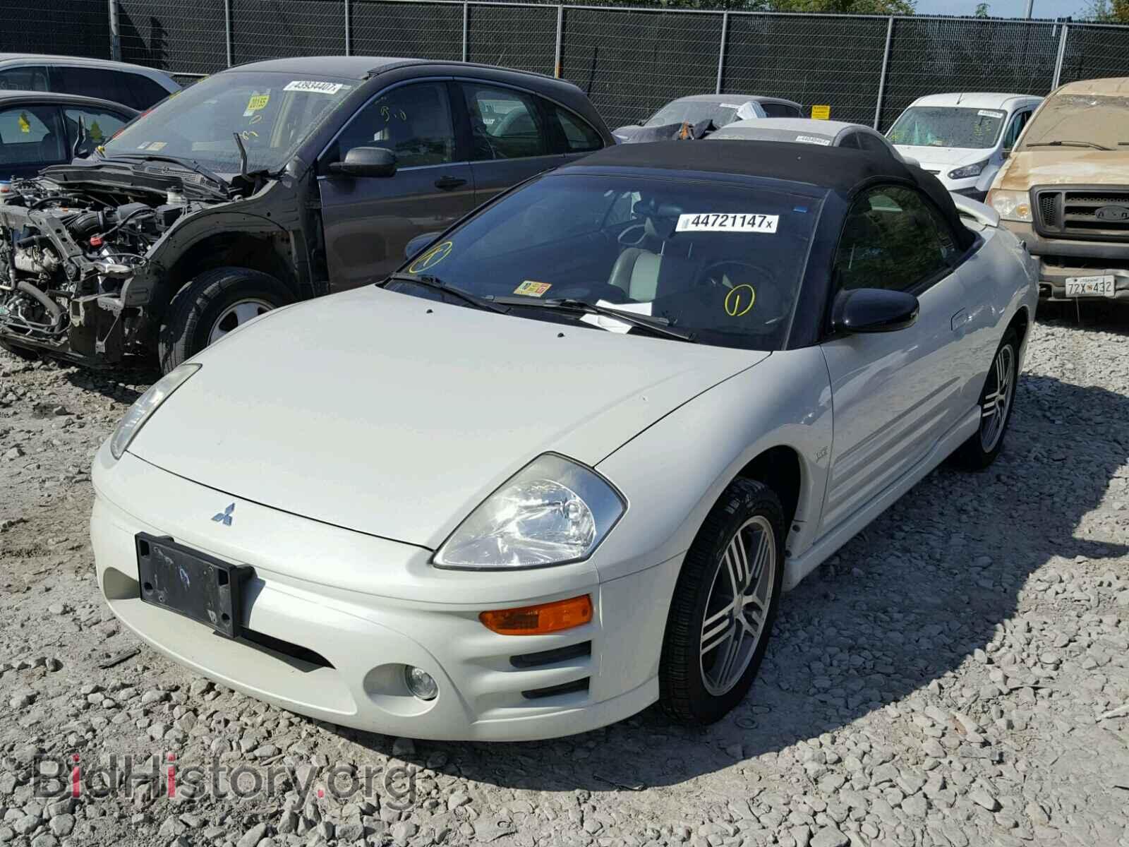 2003 MITSUBISHI ECLIPSE - VIN: 4A3AE75HX3E036022 - Фото 2
