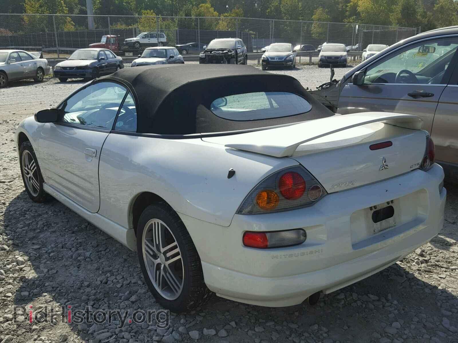 2003 MITSUBISHI ECLIPSE - VIN: 4A3AE75HX3E036022 - Фото 3