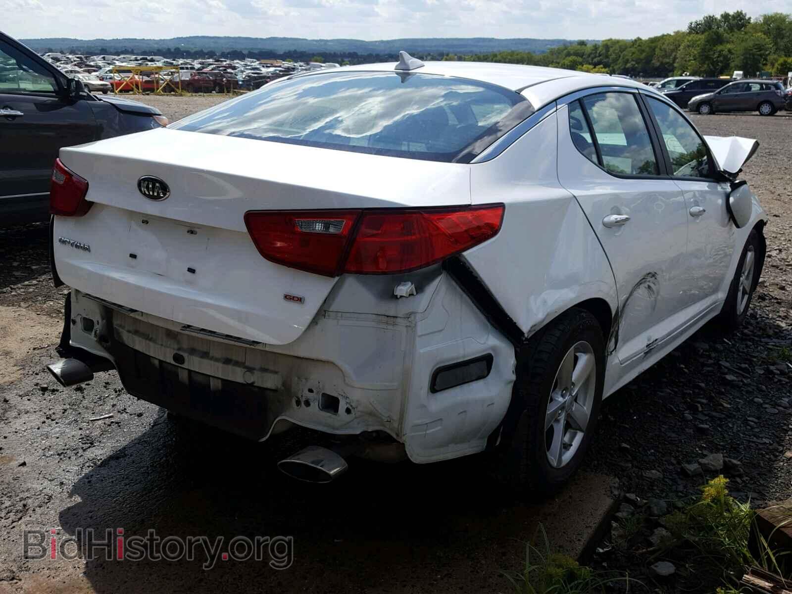 2015 KIA OPTIMA - VIN: KNAGM4A78F5586932 - Фото 4
