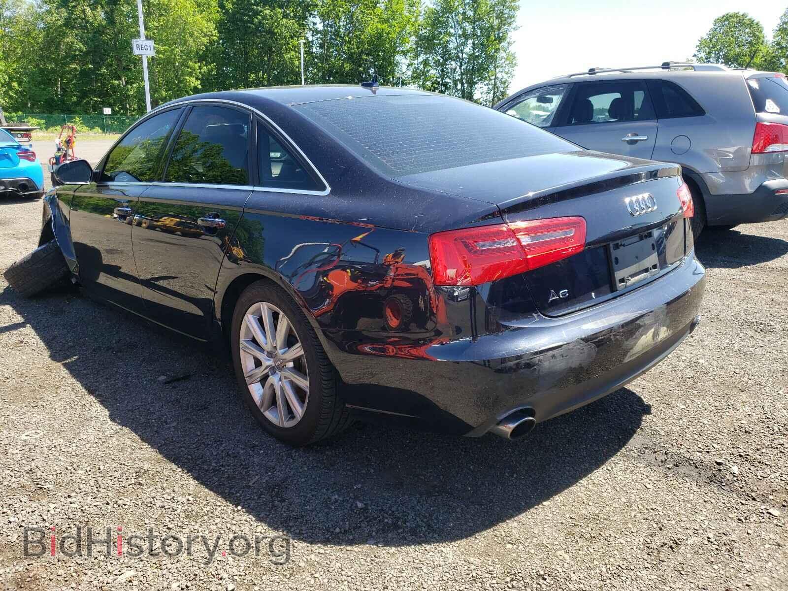 2013 AUDI A6 - VIN: WAUGFAFC3DN109918 - Фото 3