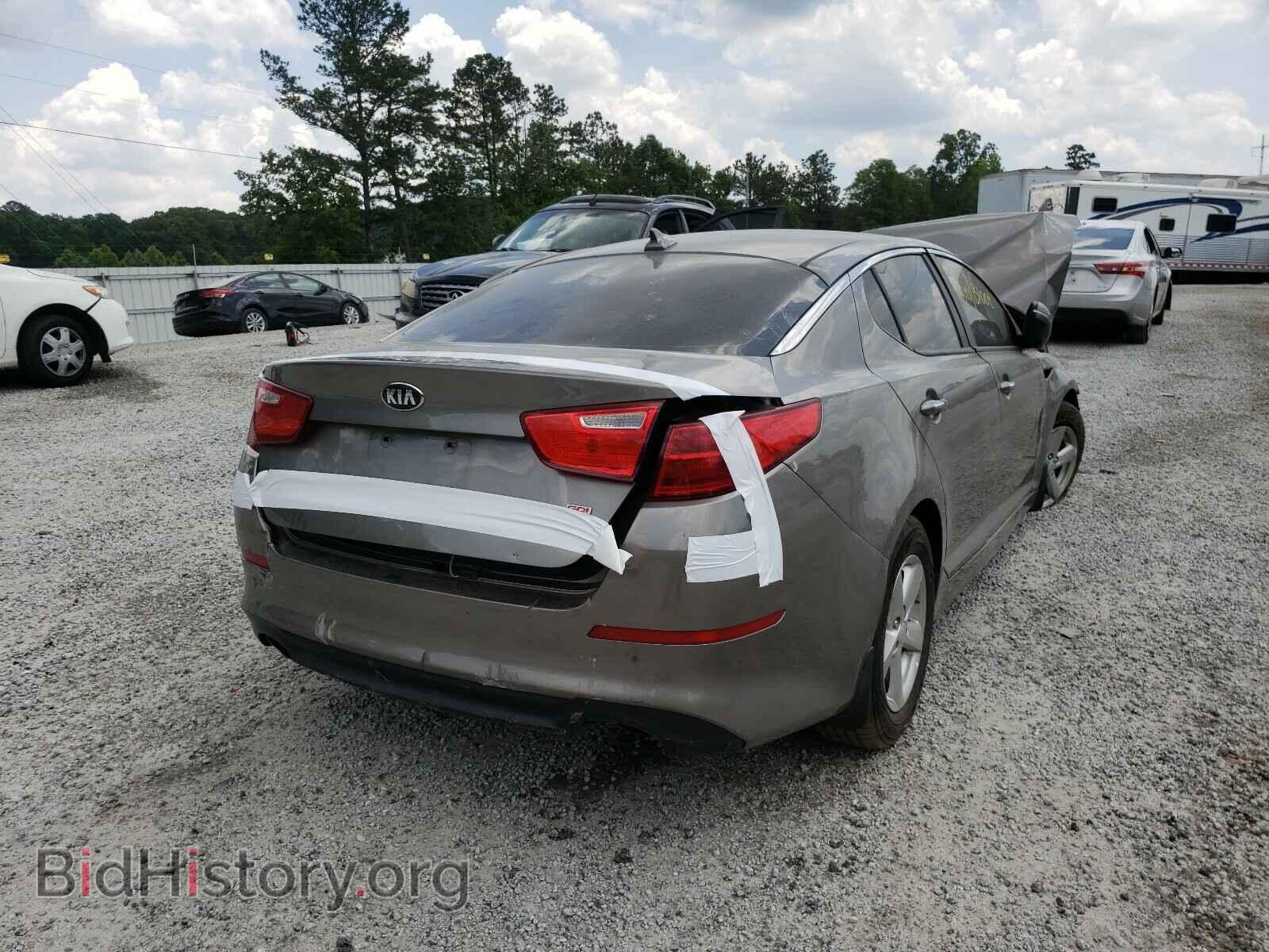 2015 KIA OPTIMA - VIN: 5XXGM4A76FG433254 - Photo 4