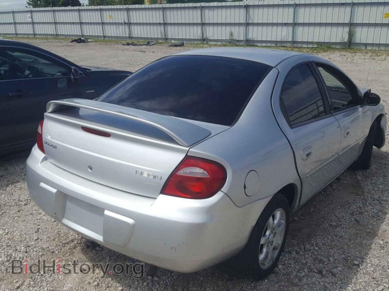 2005 Dodge NEON (VIN 1B3ES56C75D184823) — фото 4 из 10