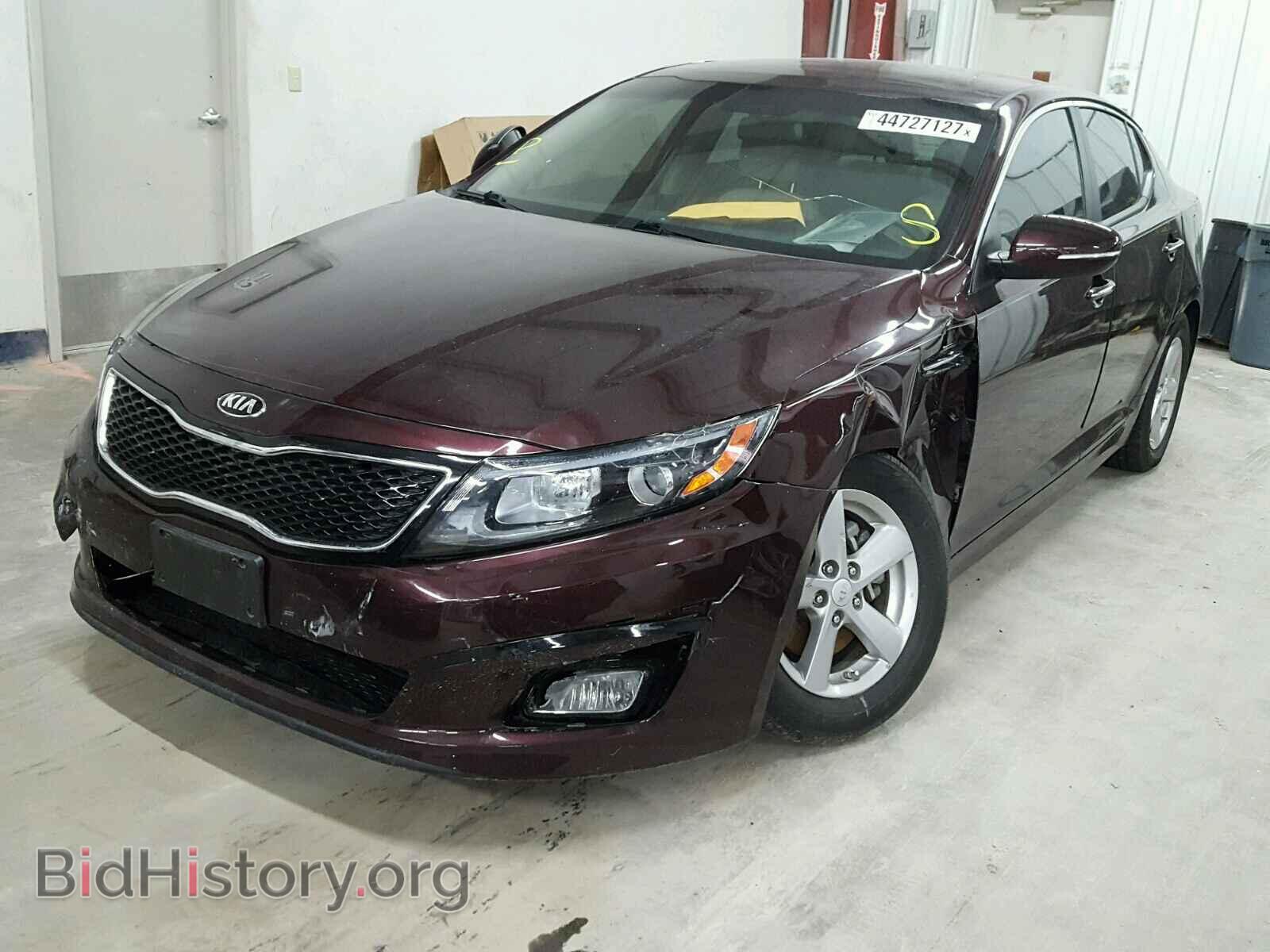 2015 KIA OPTIMA - VIN: 5XXGM4A75FG421046 - Фото 2