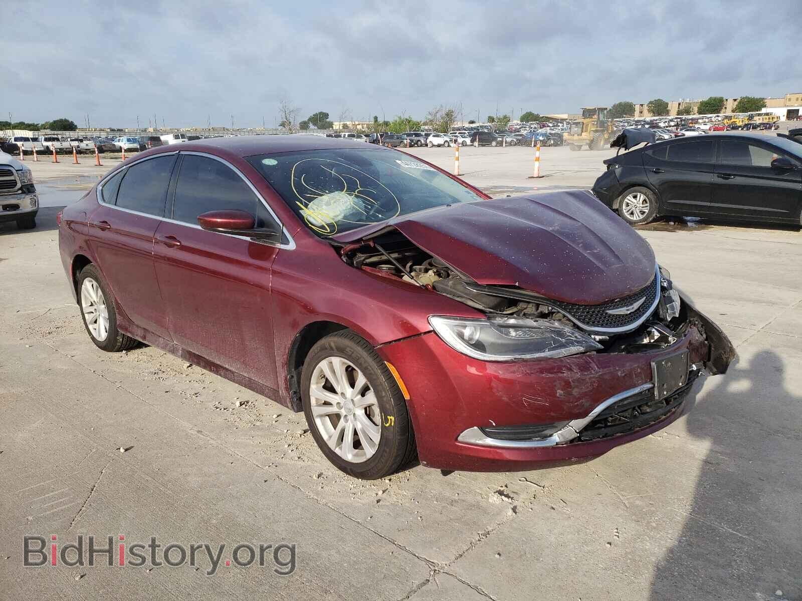 Фотография 1C3CCCAB8GN128476 - CHRYSLER 200 2016