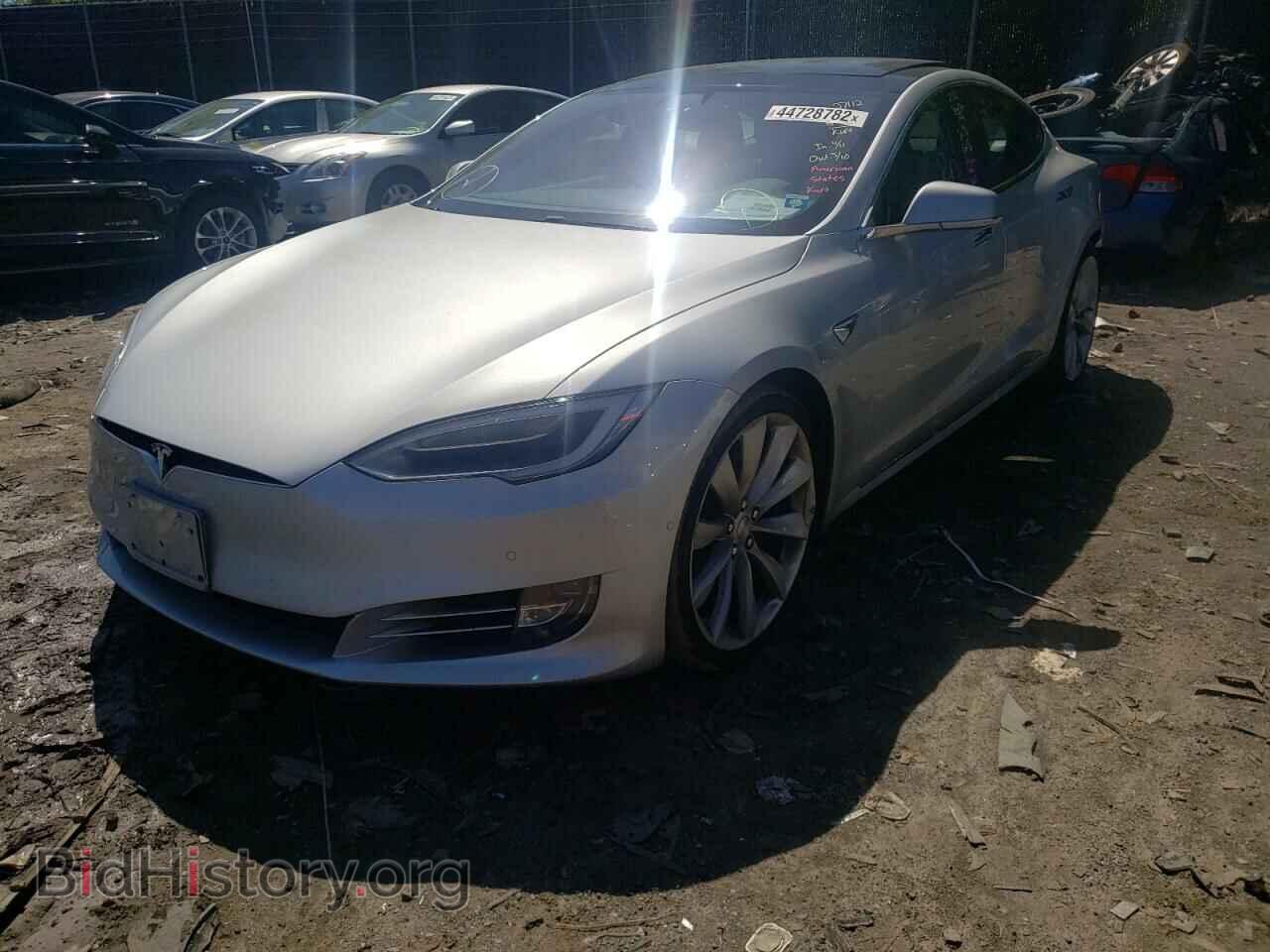 2017 TESLA MODEL S - VIN: 5YJSA1E24HF186449 - Фото 2