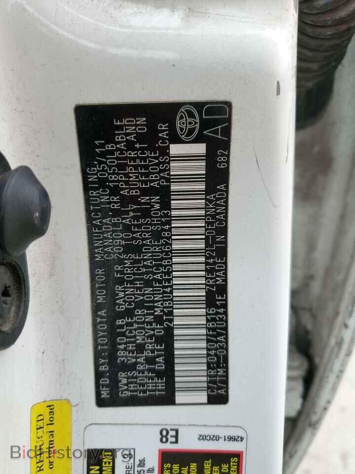 2011 TOYOTA COROLLA - VIN: 2T1BU4EE5BC628413 - Фото 13