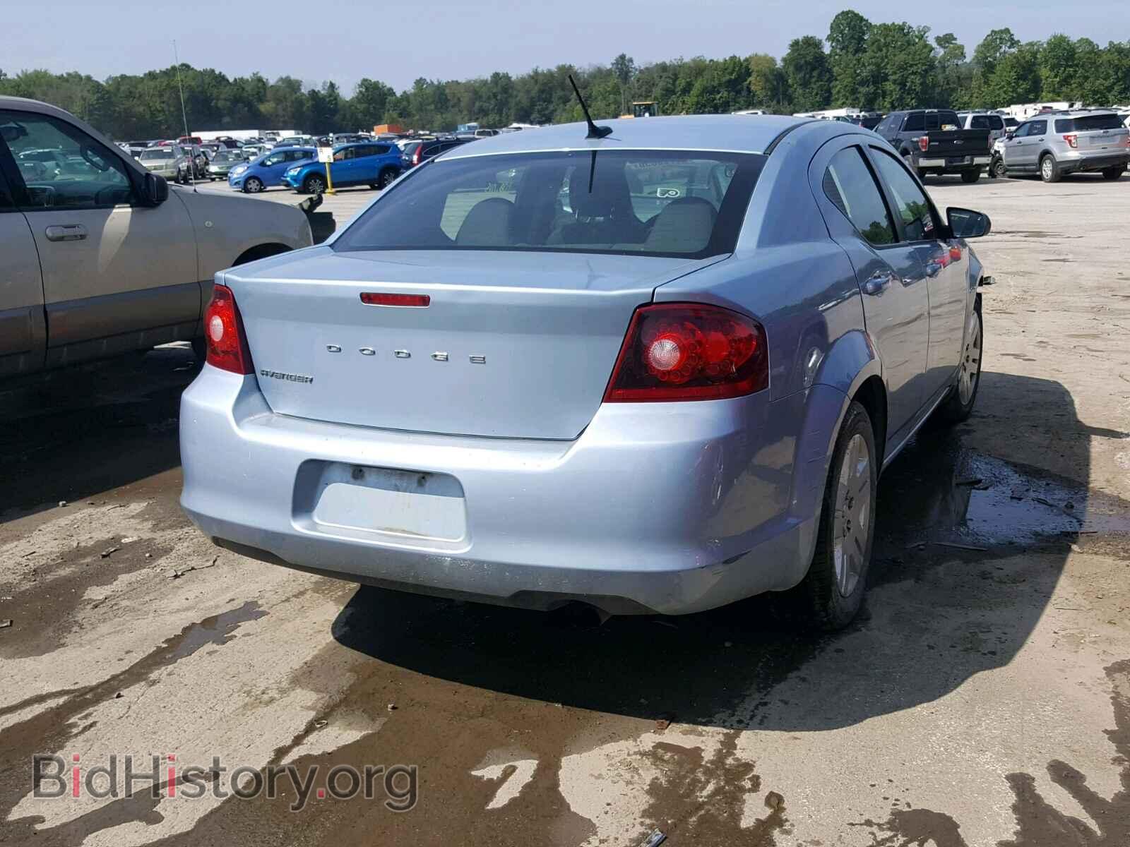 2013 DODGE AVENGER - VIN: 1C3CDZAB0DN638770 - Фото 4