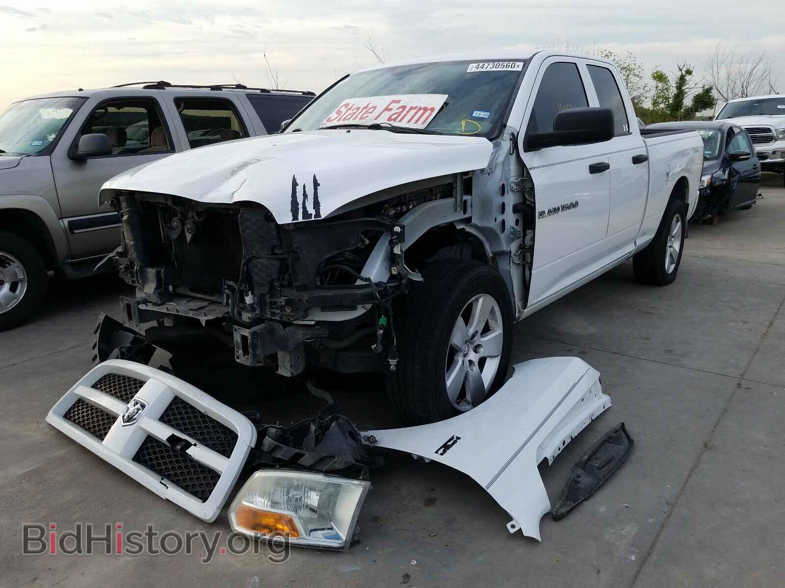 2012 DODGE RAM 1500 - VIN: 1C6RD6FT3CS307260 - Фото 2