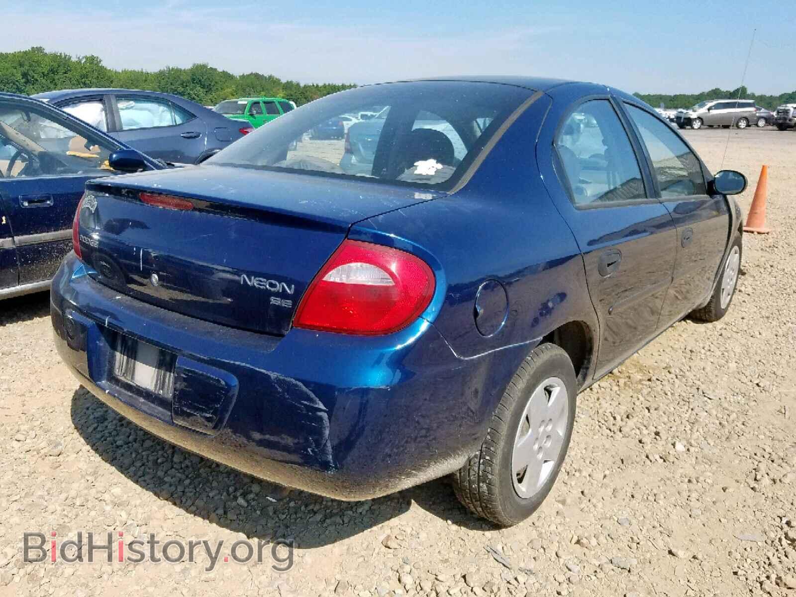 2003 DODGE NEON - VIN: 1B3ES26C63D134412 - Фото 4