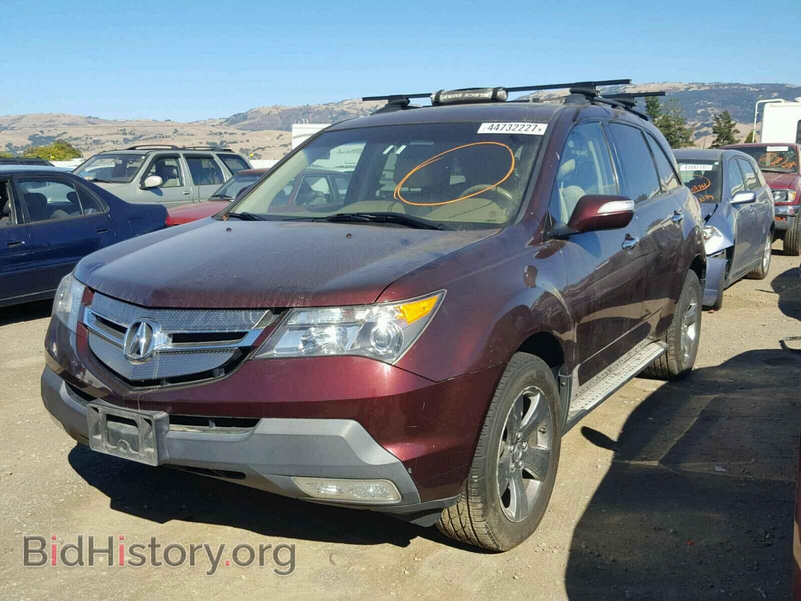 2007 ACURA MDX - VIN: 2HNYD28807H507624 - Фото 2