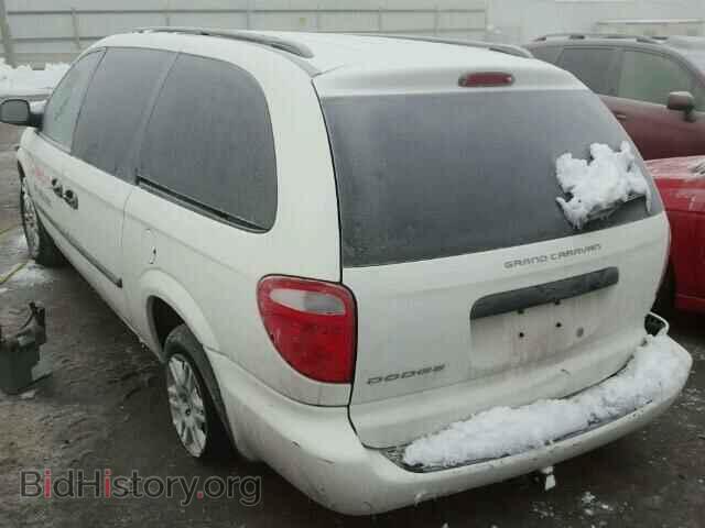2007 DODGE CARAVAN - VIN: 1D4GP24RX7B254458 - Фото 3