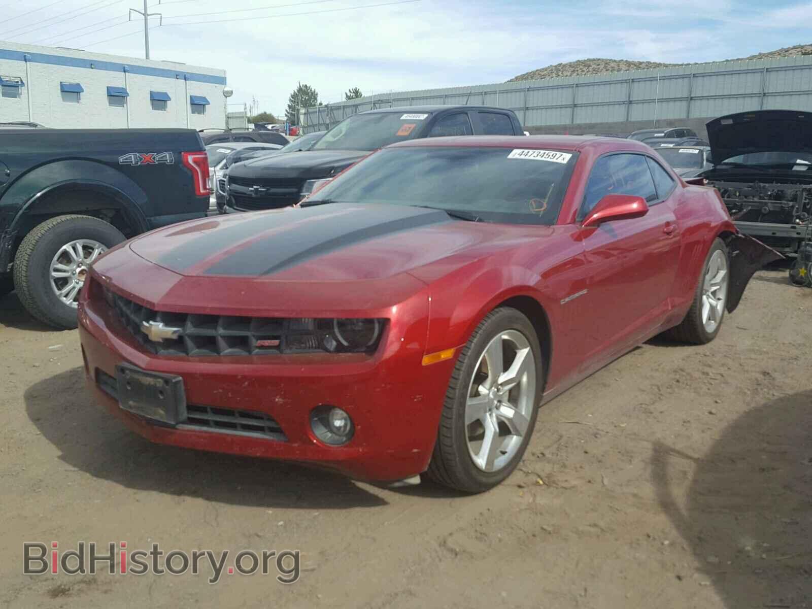 2012 CHEVROLET CAMARO - VIN: 2G1FB1E36C9208612 - Фото 2