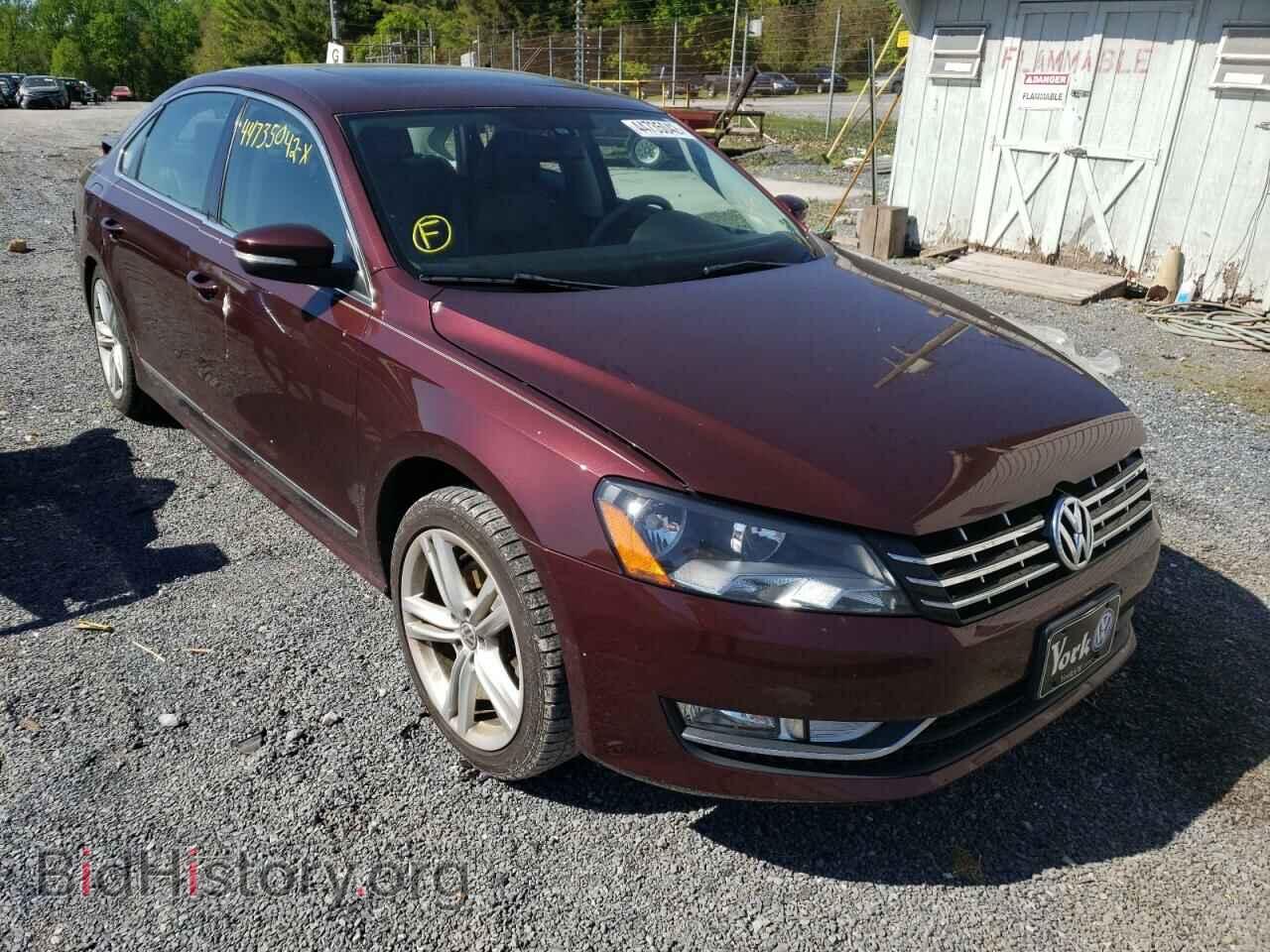 Photo 1VWCN7A3XDC091019 - VOLKSWAGEN PASSAT 2013