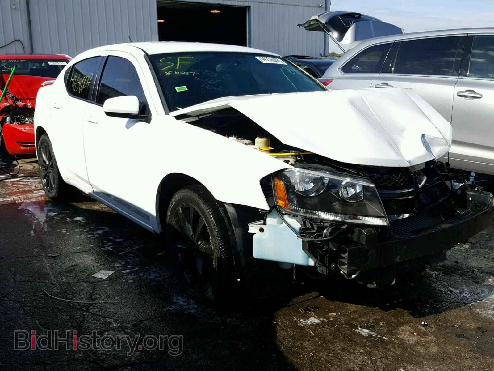 Photo 1C3CDZCB1DN655087 - DODGE AVENGER 2013