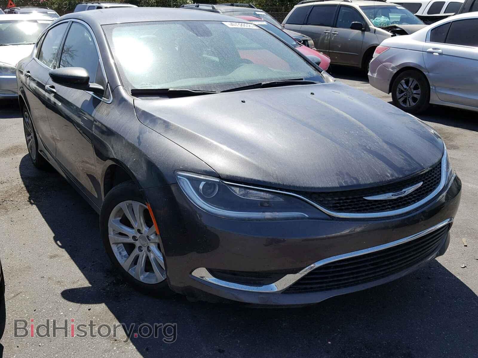 Фотография 1C3CCCAB6GN193892 - CHRYSLER 200 2016