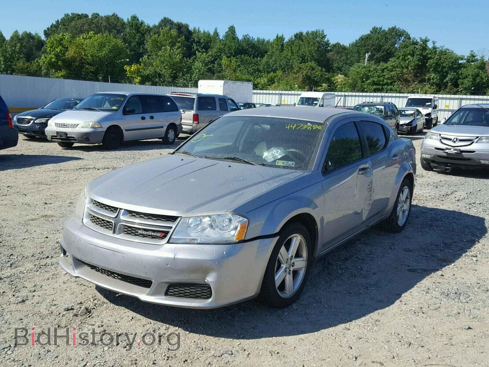 2013 DODGE AVENGER - VIN: 1C3CDZAB1DN665461 - Фото 2