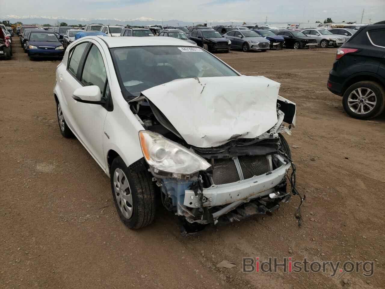 Photo JTDKDTB35C1002265 - TOYOTA PRIUS 2012