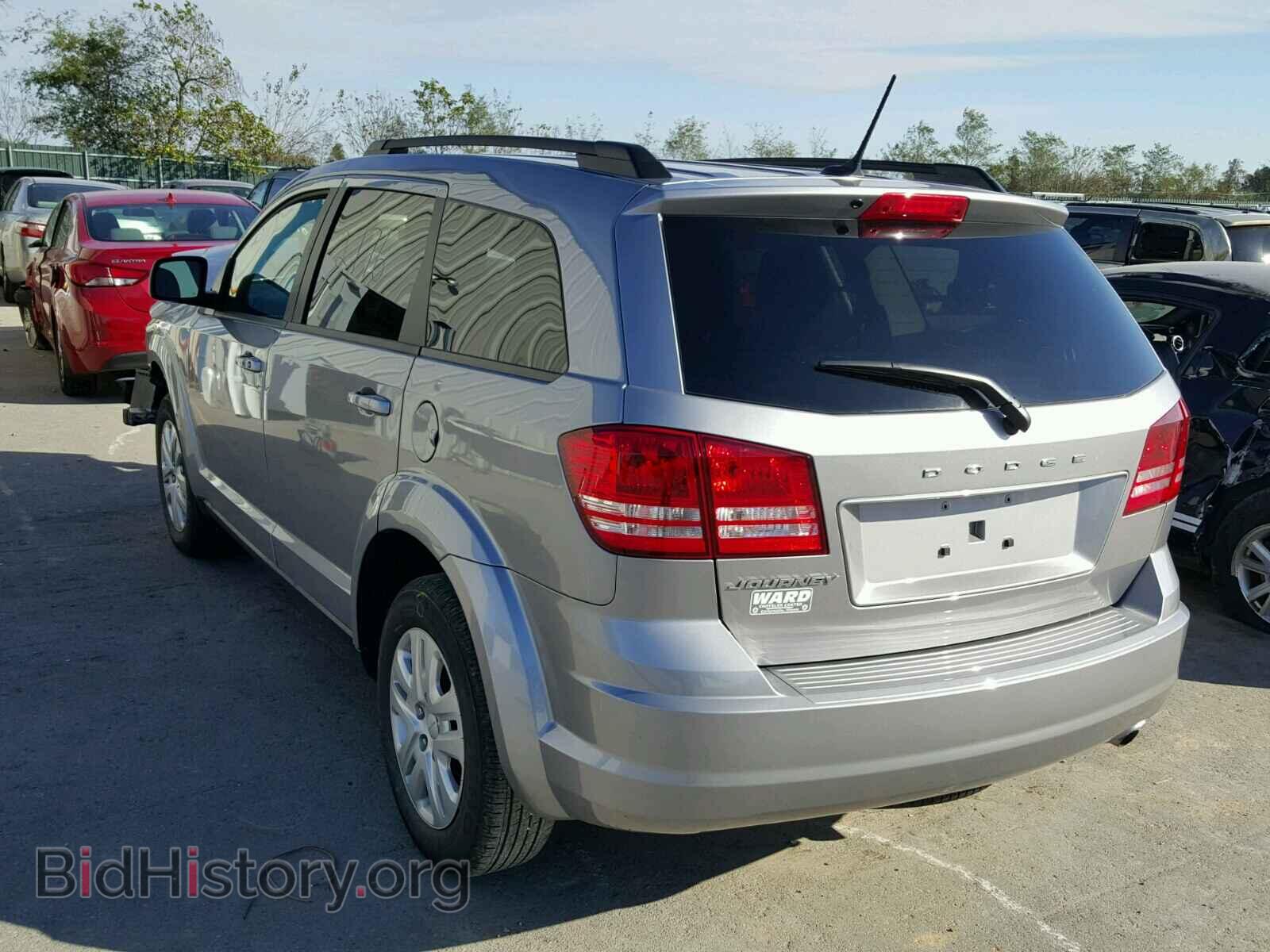 2017 DODGE JOURNEY - VIN: 3C4PDCAB3HT708200 - Фото 3