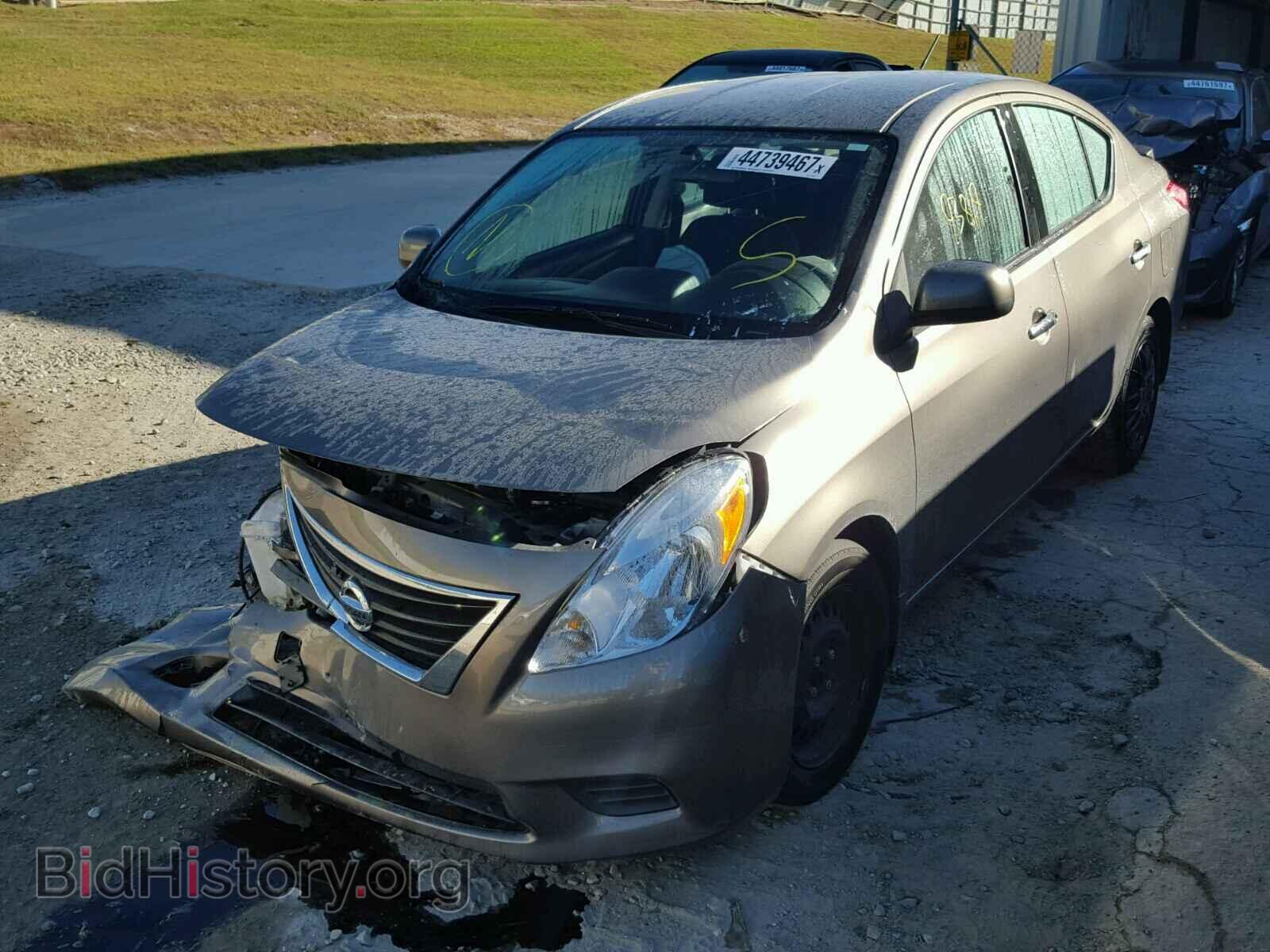 2014 NISSAN VERSA - VIN: 3N1CN7AP9EK462319 - Фото 2