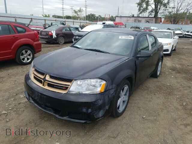 2013 DODGE AVENGER - VIN: 1C3CDZAB3DN712764 - Фото 2