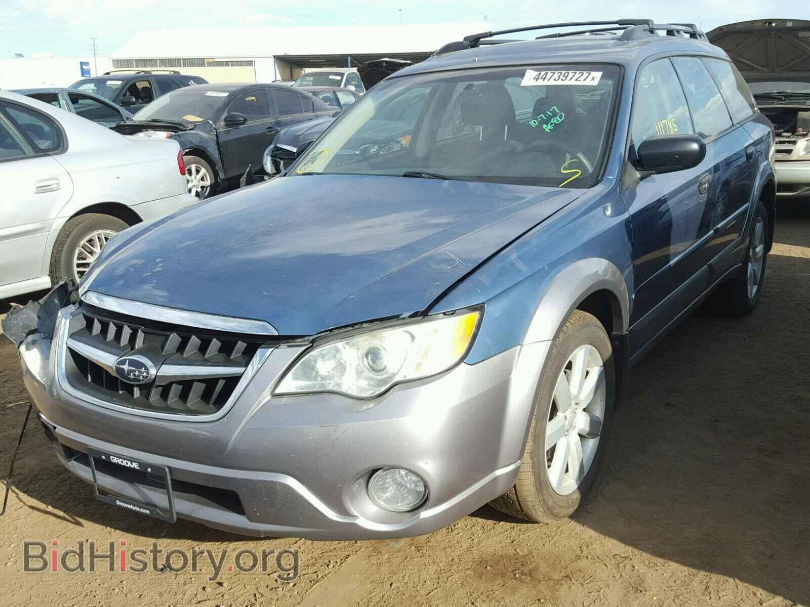 2008 SUBARU OUTBACK - VIN: 4S4BP61C087336701 - Фото 2