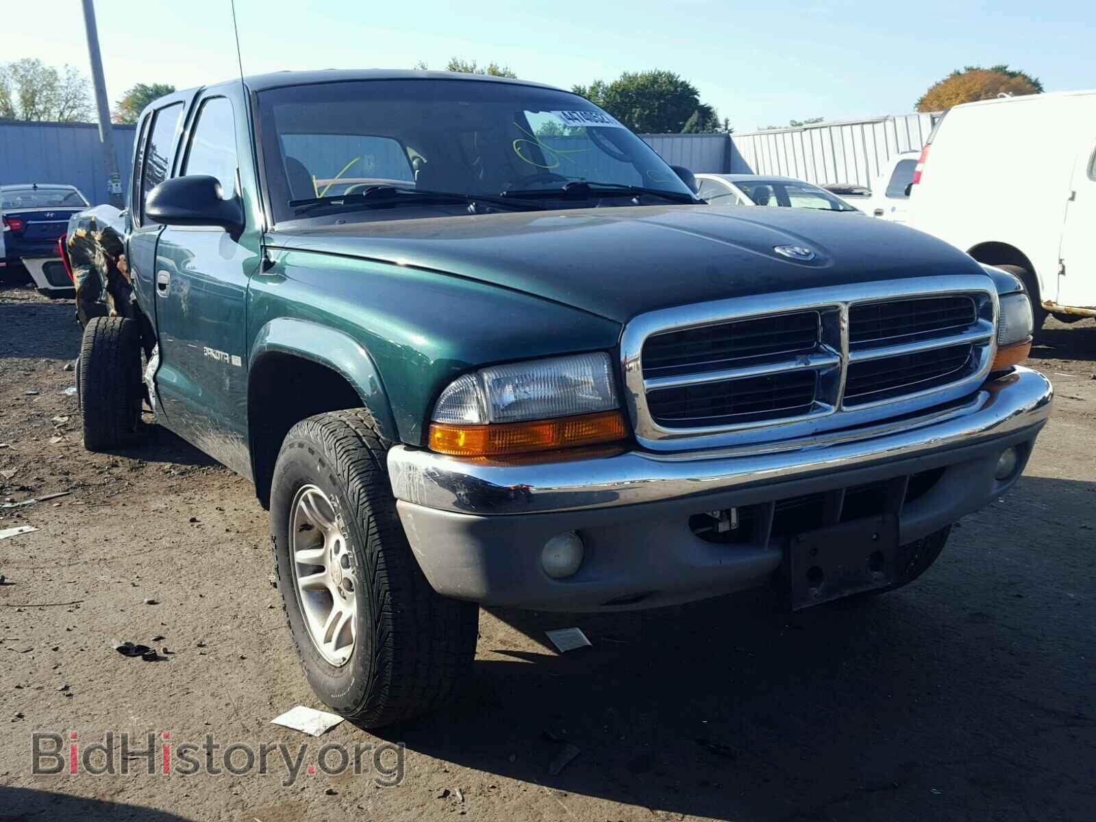 Photo 1B7GG2ANX1S180917 - DODGE DAKOTA 2001