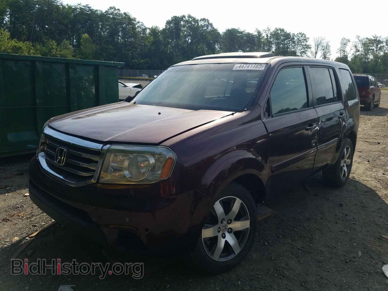 2013 HONDA PILOT - VIN: 5FNYF3H92DB035829 - Фото 2