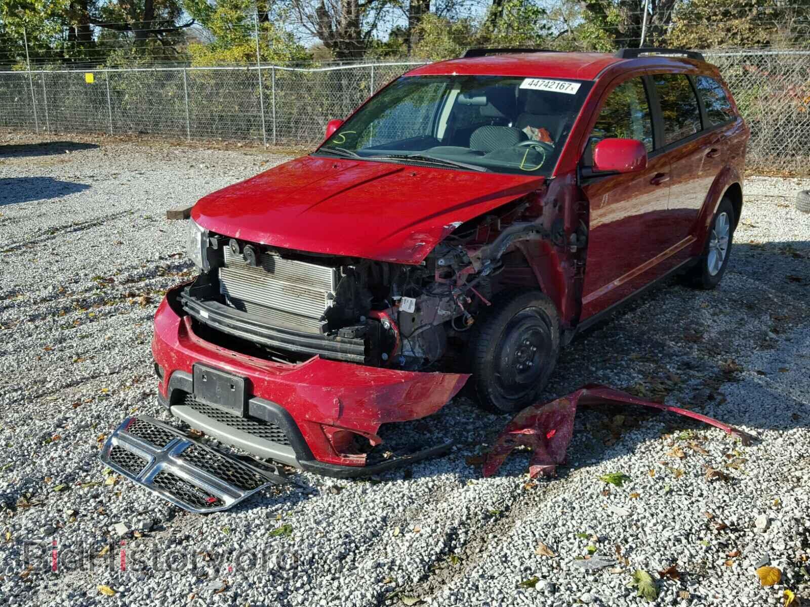 2016 DODGE JOURNEY - VIN: 3C4PDCBB5GT162819 - Фото 2