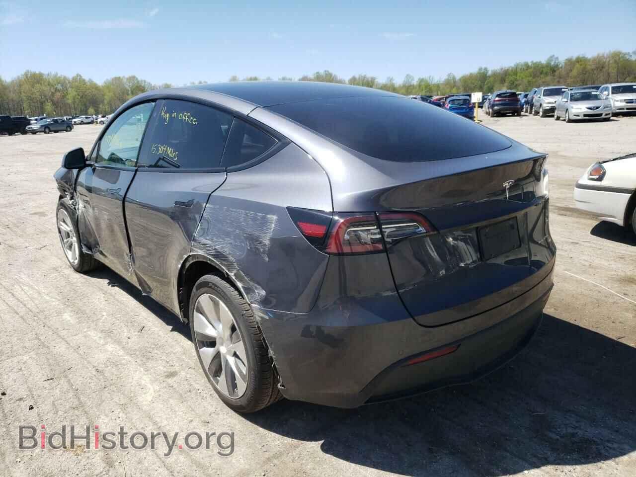 2021 TESLA MODEL Y - VIN: 5YJYGDEE3MF241035 - Фото 3