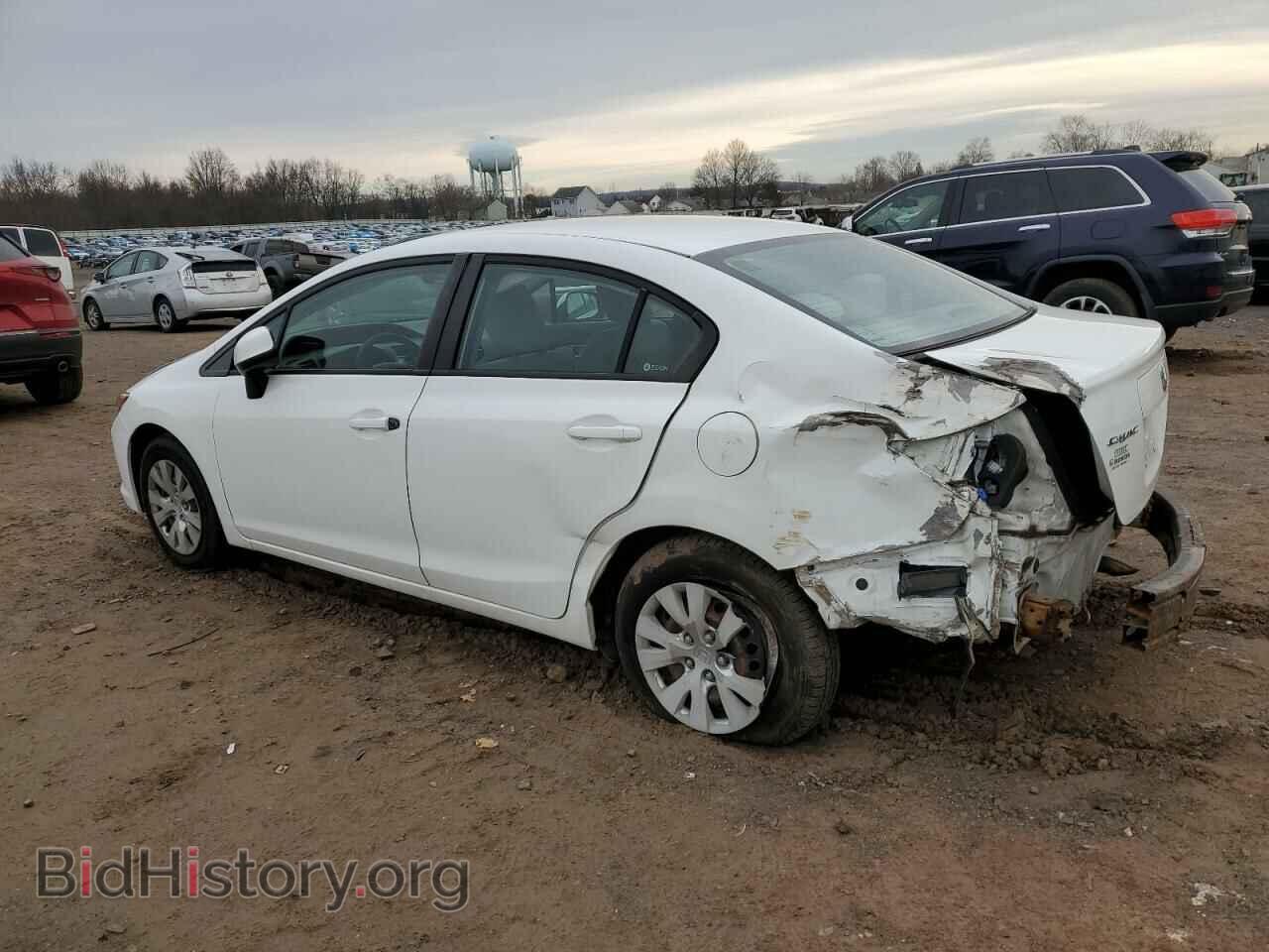 2012 HONDA CIVIC - VIN: 2HGFB2F50CH609853 - Фото 2
