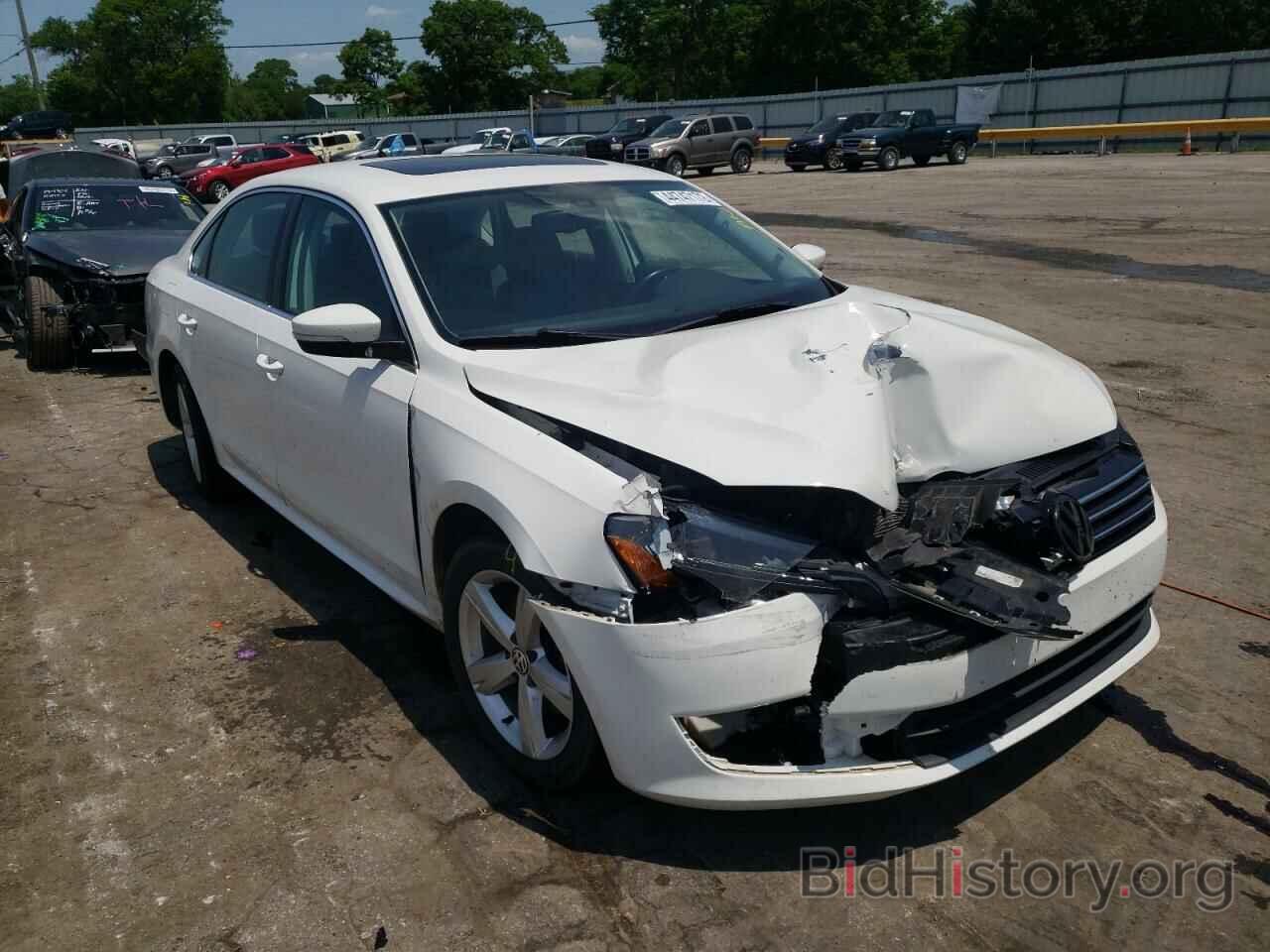 Photo 1VWBH7A31CC103527 - VOLKSWAGEN PASSAT 2012