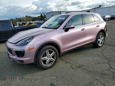 2016 Porsche CAYENNE, pink — VIN WP1AA2A25GLA04873, Copart