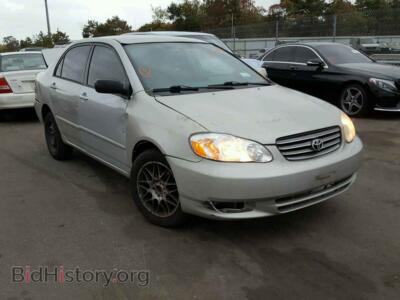 2003 Toyota COROLLA, белый — VIN 2T1BR32E93C014126, Copart