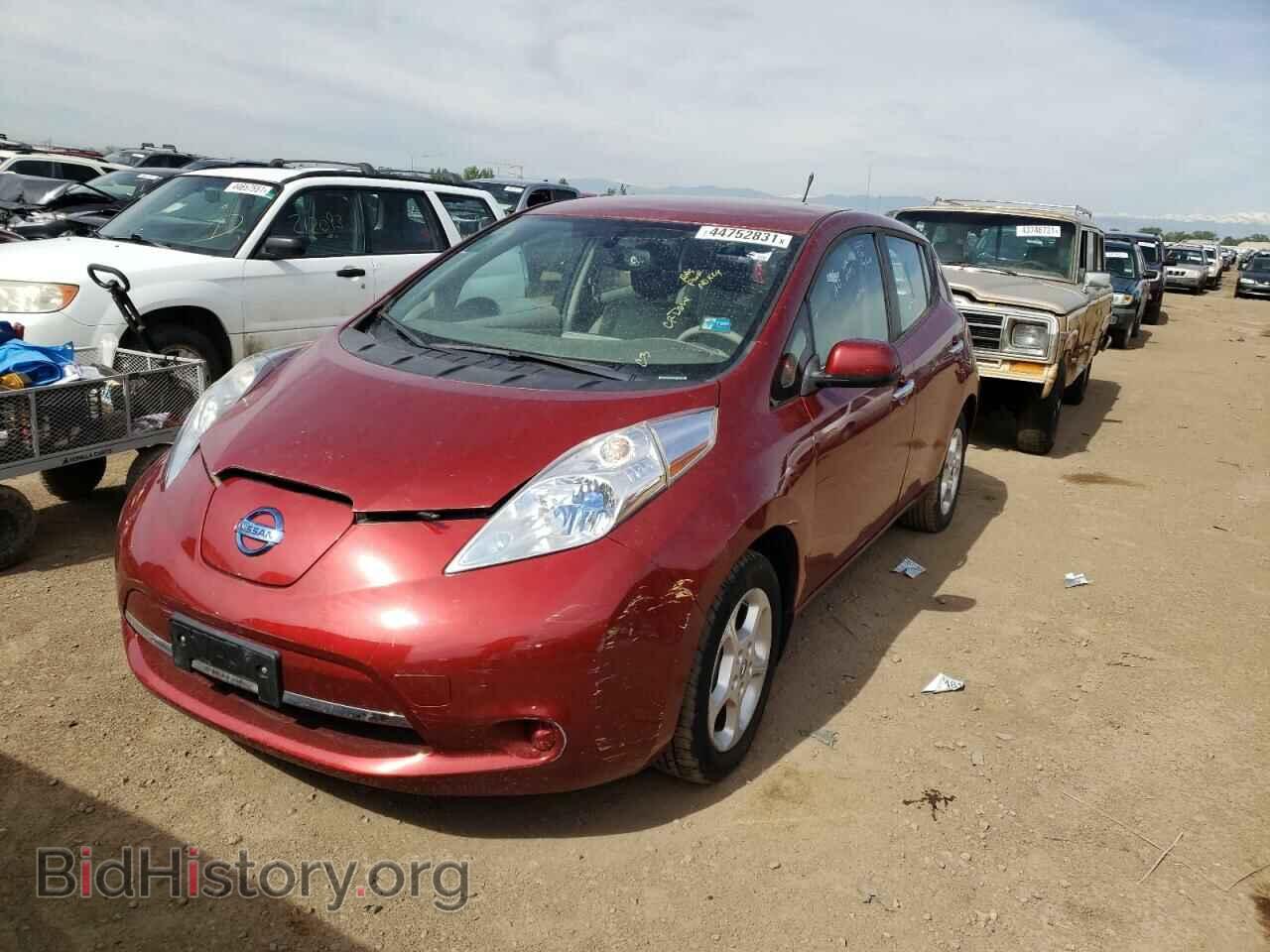 2013 NISSAN LEAF - VIN: 1N4AZ0CP1DC403241 - Фото 2