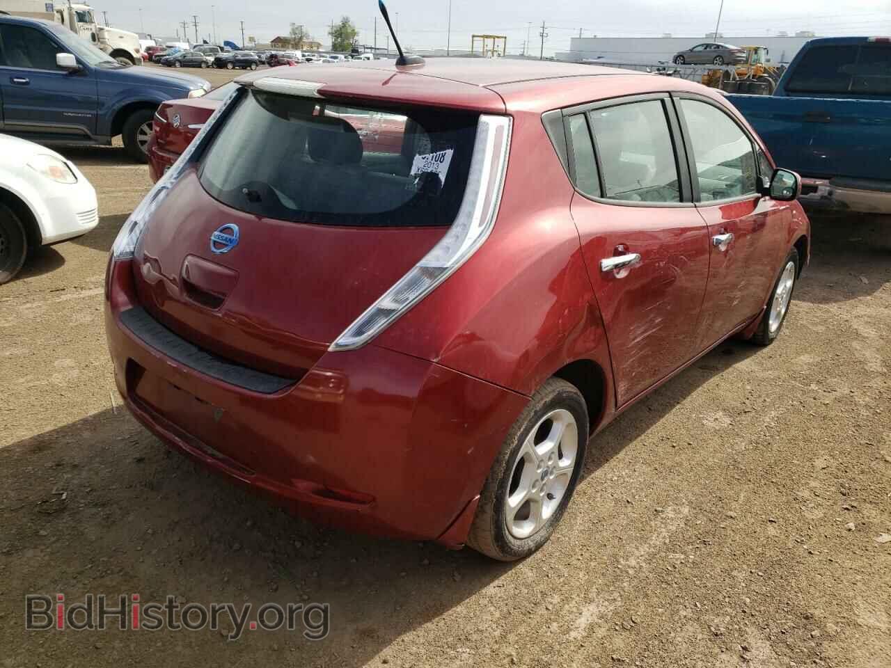 2013 NISSAN LEAF - VIN: 1N4AZ0CP1DC403241 - Фото 4