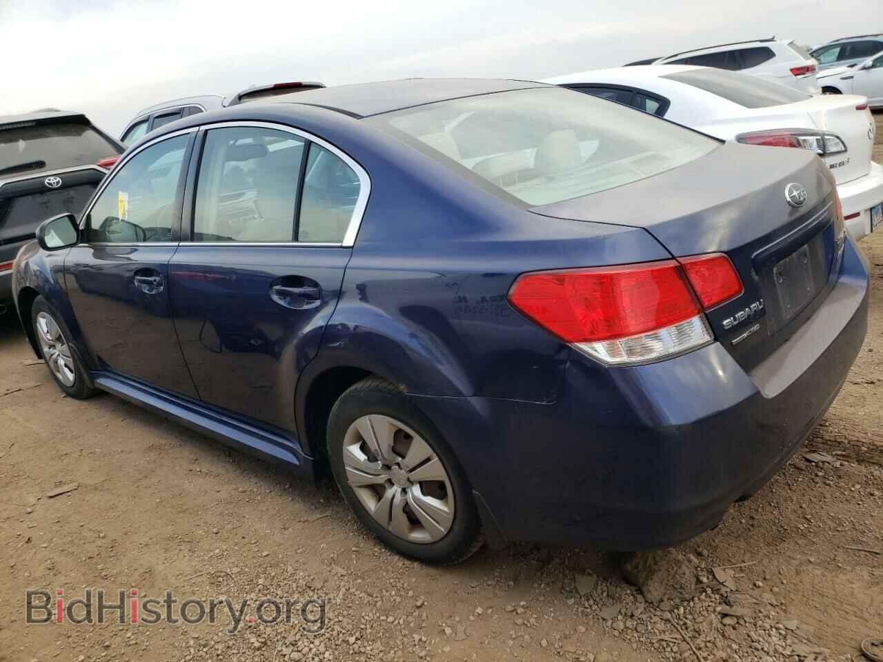 2011 SUBARU LEGACY - VIN: 4S3BMBA63B3246747 - Фото 2