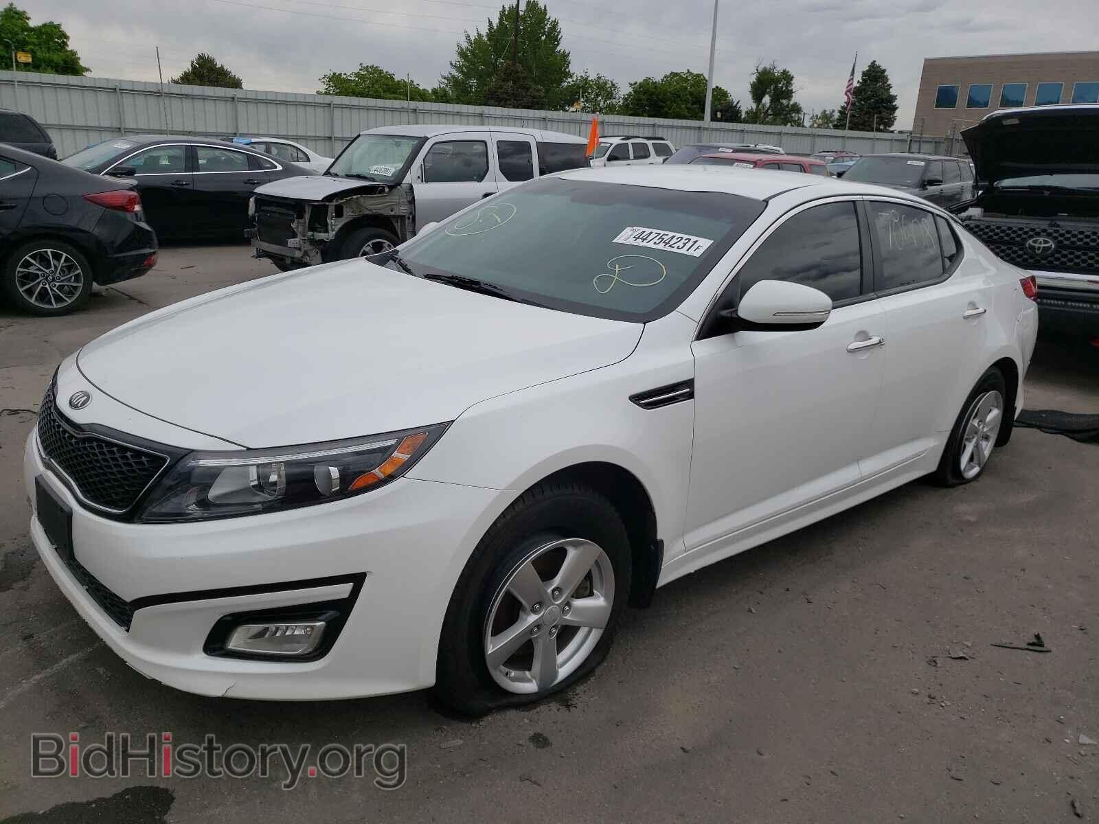 2015 KIA OPTIMA - VIN: KNAGM4A71F5657825 - Фото 2