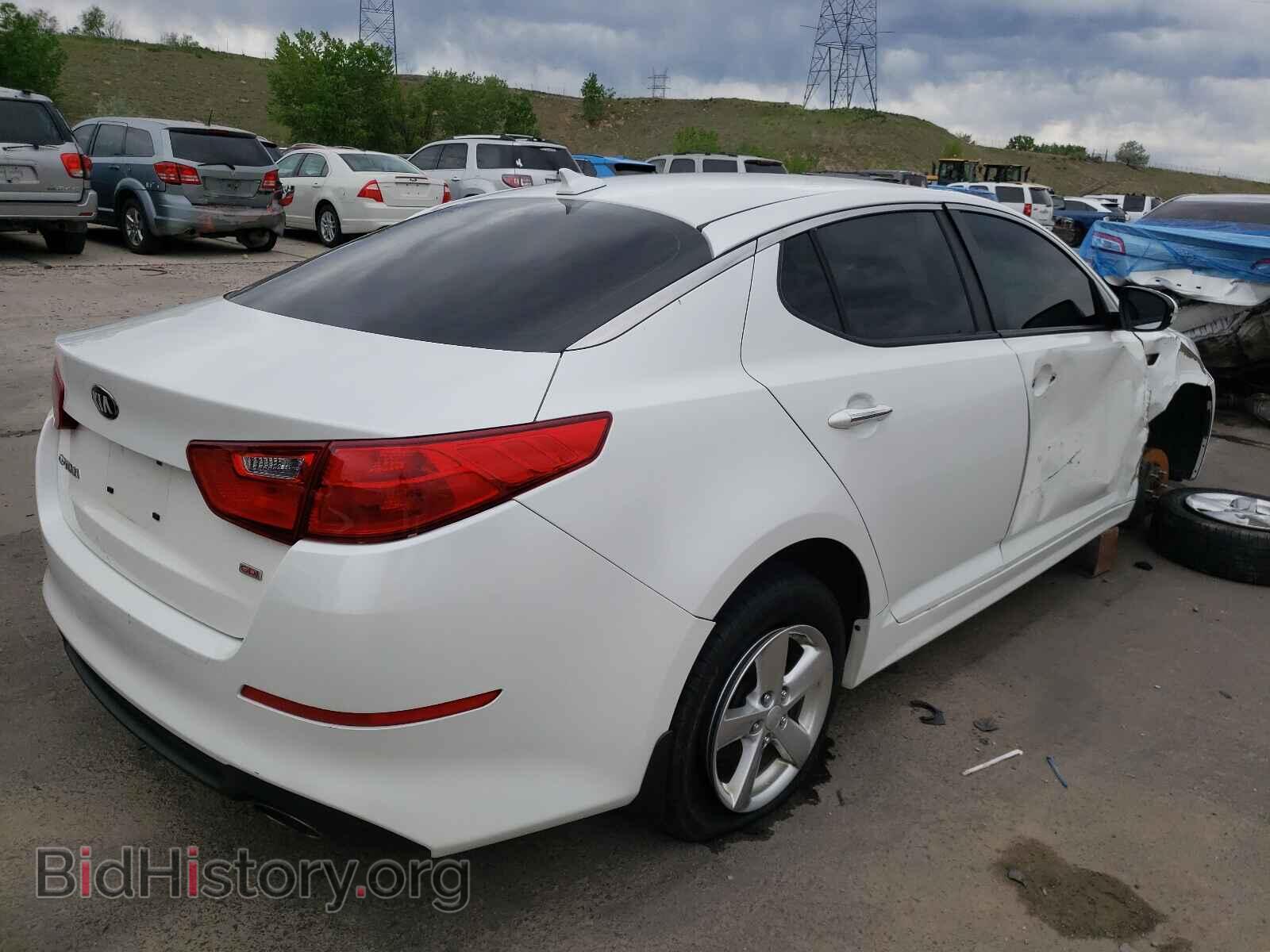 2015 KIA OPTIMA - VIN: KNAGM4A71F5657825 - Фото 4